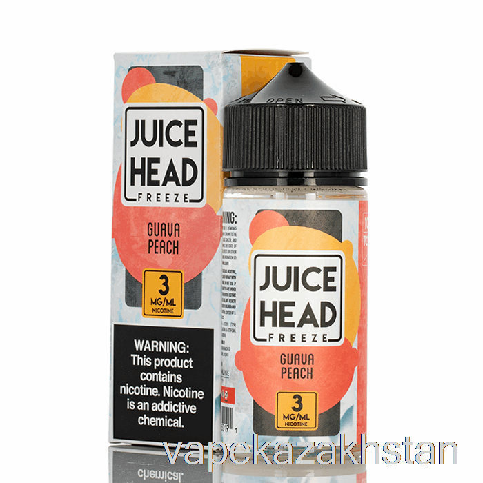 Vape Smoke FREEZE Guava Peach - Juice Head - 100mL 3mg